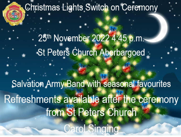 St Helens Borough Council Christmas lights switch on events 2022